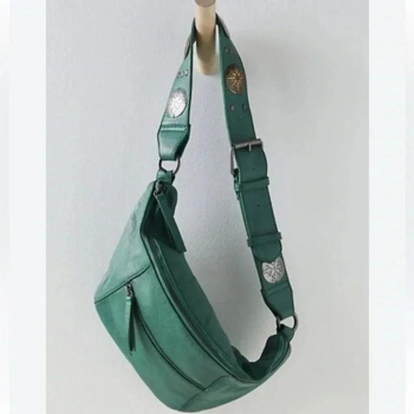 Free People Handbags - NWOT Free People Wilder Embellished Sling Bag
